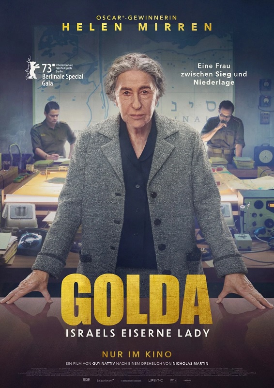 Filmplakat GOLDA - Israels eiserne Lady