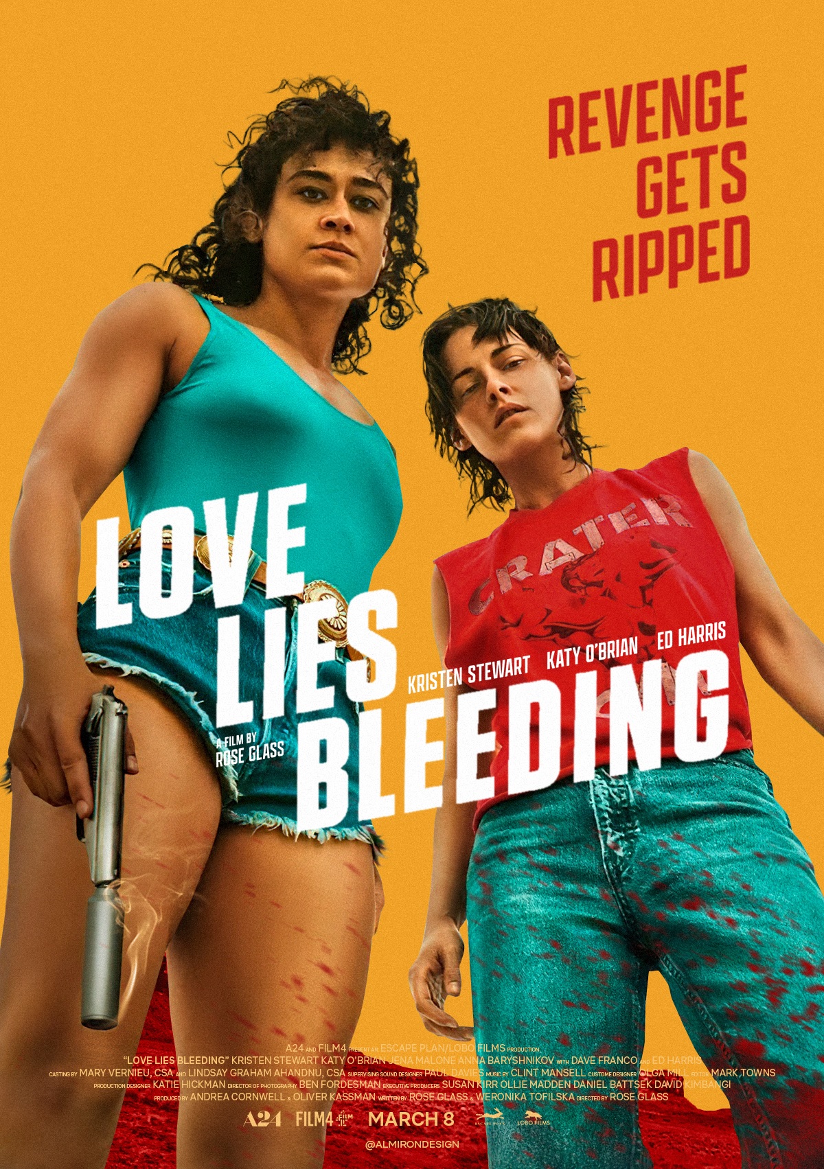 Filmplakat LOVE LIES BLEEDING 