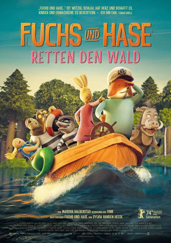 Filmplakat Fuchs und Hase retten den Wald