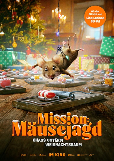 Filmplakat Mission M�usejagd: Chaos unterm Weihnachtsbaum